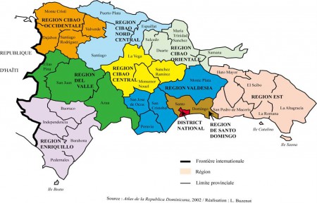 Régions administratives (République dominicaine)